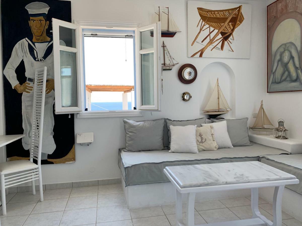 Aiolos Home With Private Veranda And Amazing Sea Views, Paros Piso Livadi Zewnętrze zdjęcie